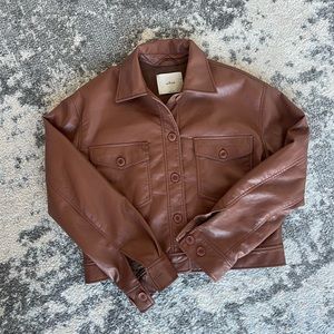 Wilfred Vegan Leather Jacket - Size S